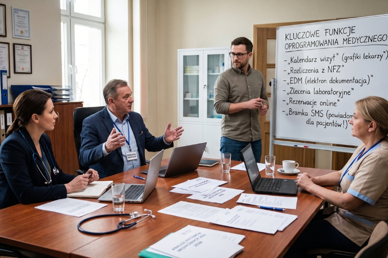 jak wybrać oprogramowanie medyczne dla przychodni