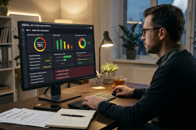 monitorowanie zgodności z NIS 2 w szpitalu
